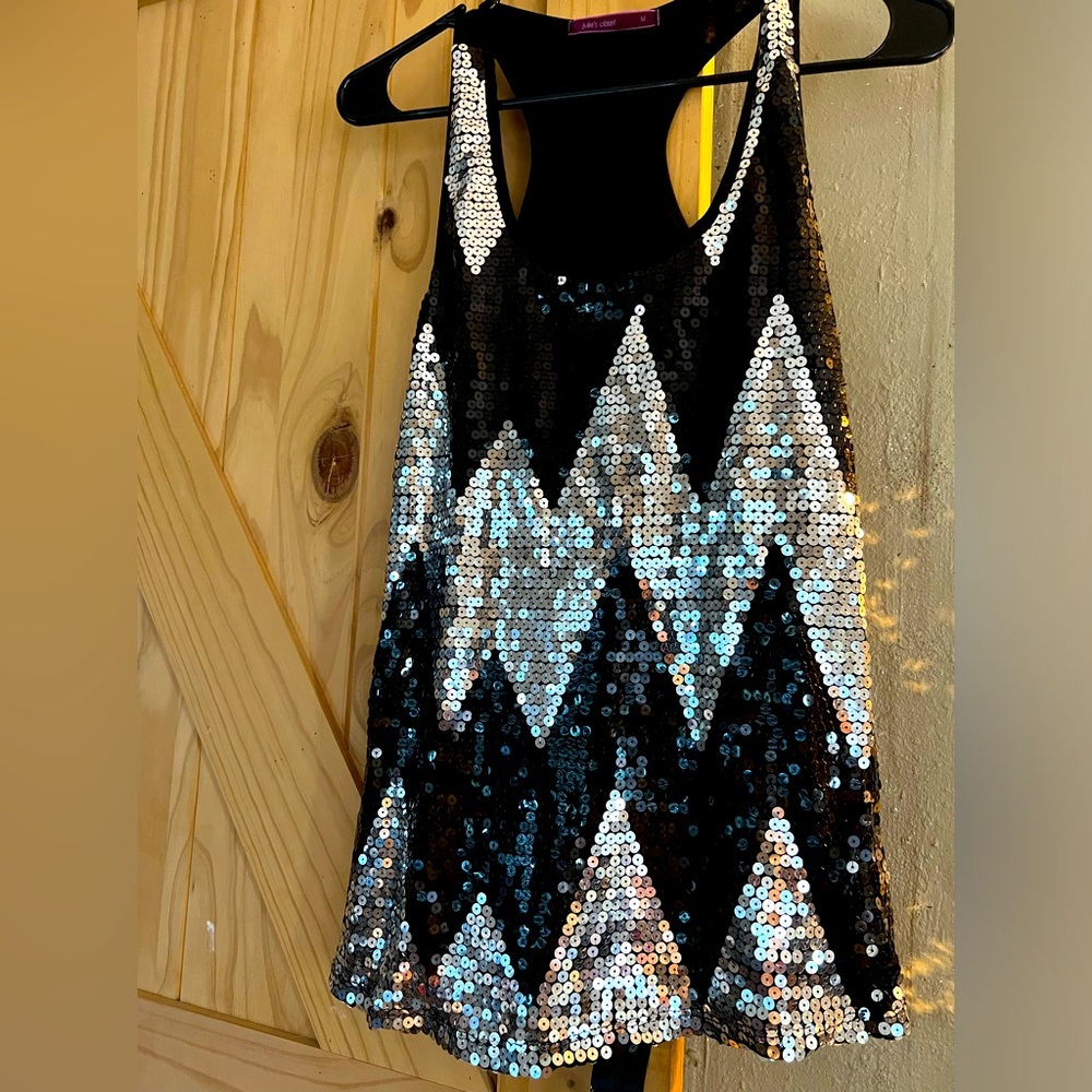 Beautiful medium sequins blouse for all occasions